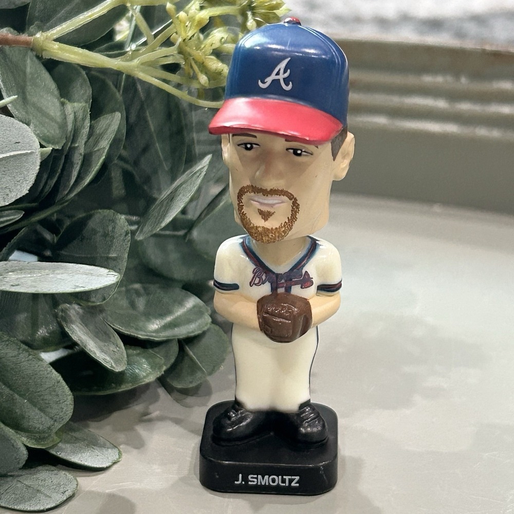 2003 Atlanta Braves John Smoltz Post Cereal 3" Mini Bobblehead